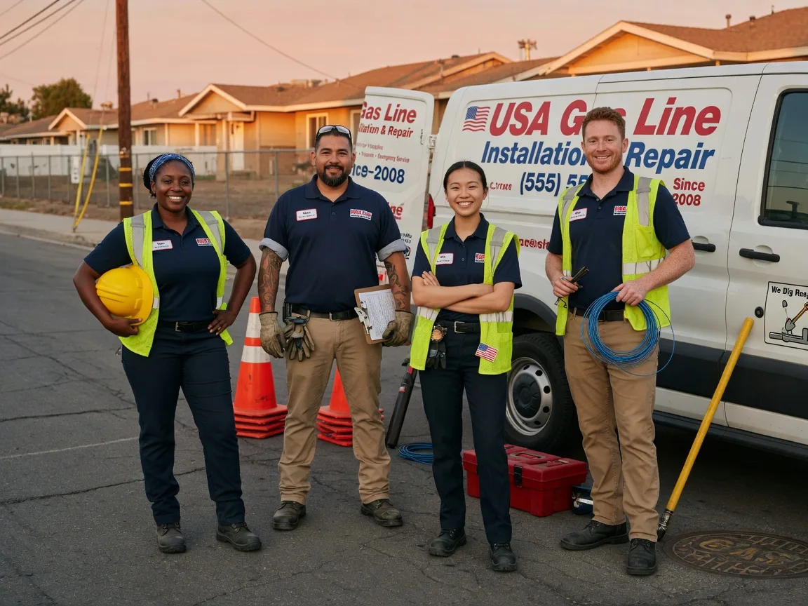 Gas Line Installation company in Rudy, AR